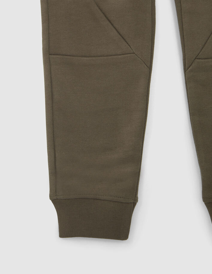 Jogging kaki avec découpes garçon