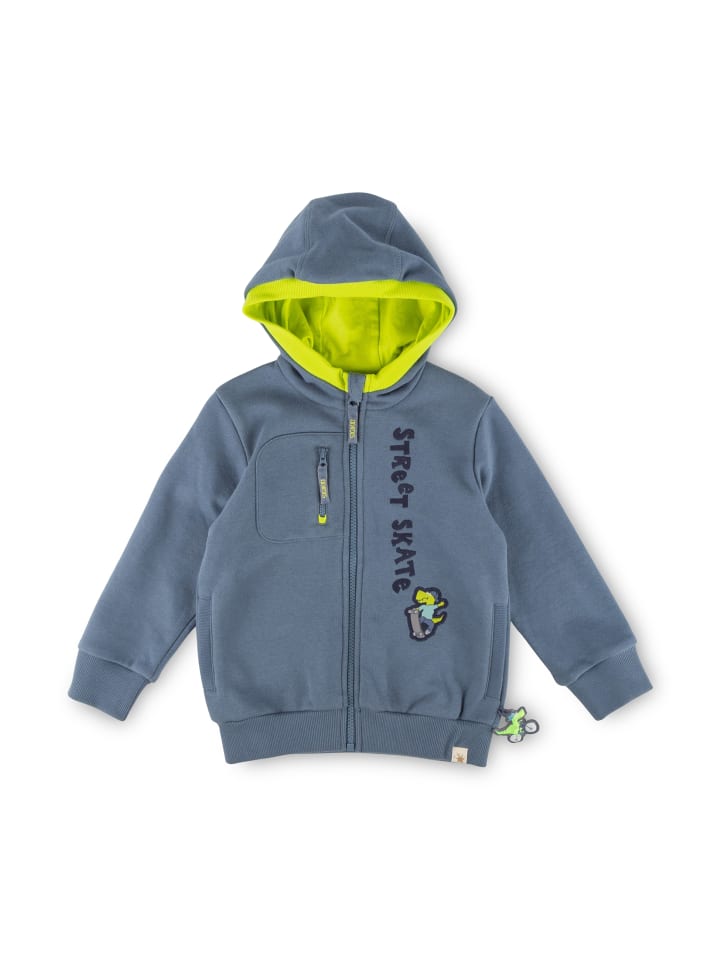 Sigikid Sweatjacke Sporty Dino in Blau günstig kaufen
