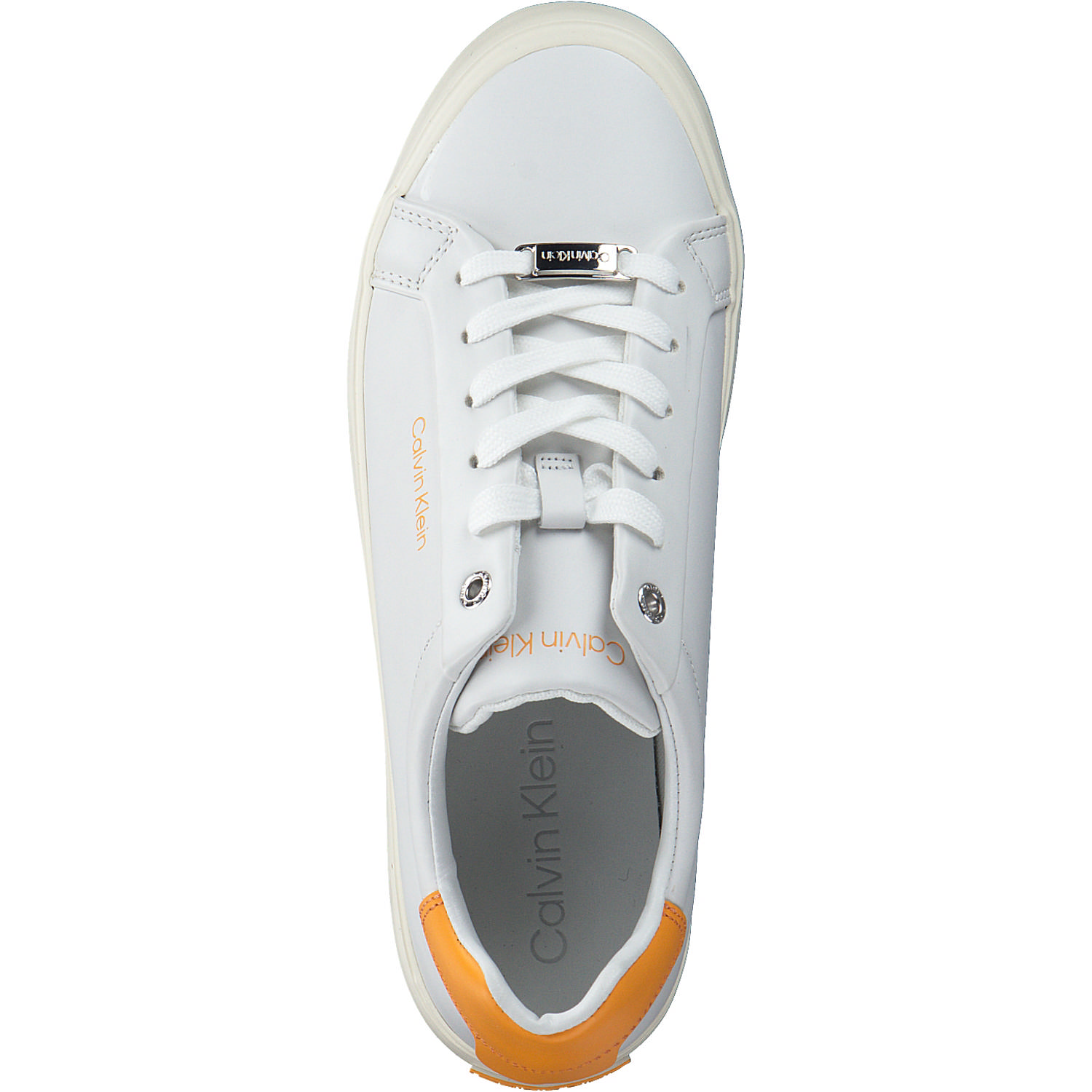 Calvin Klein HW0HW00839, Sneakers Low, Damen, Weiß