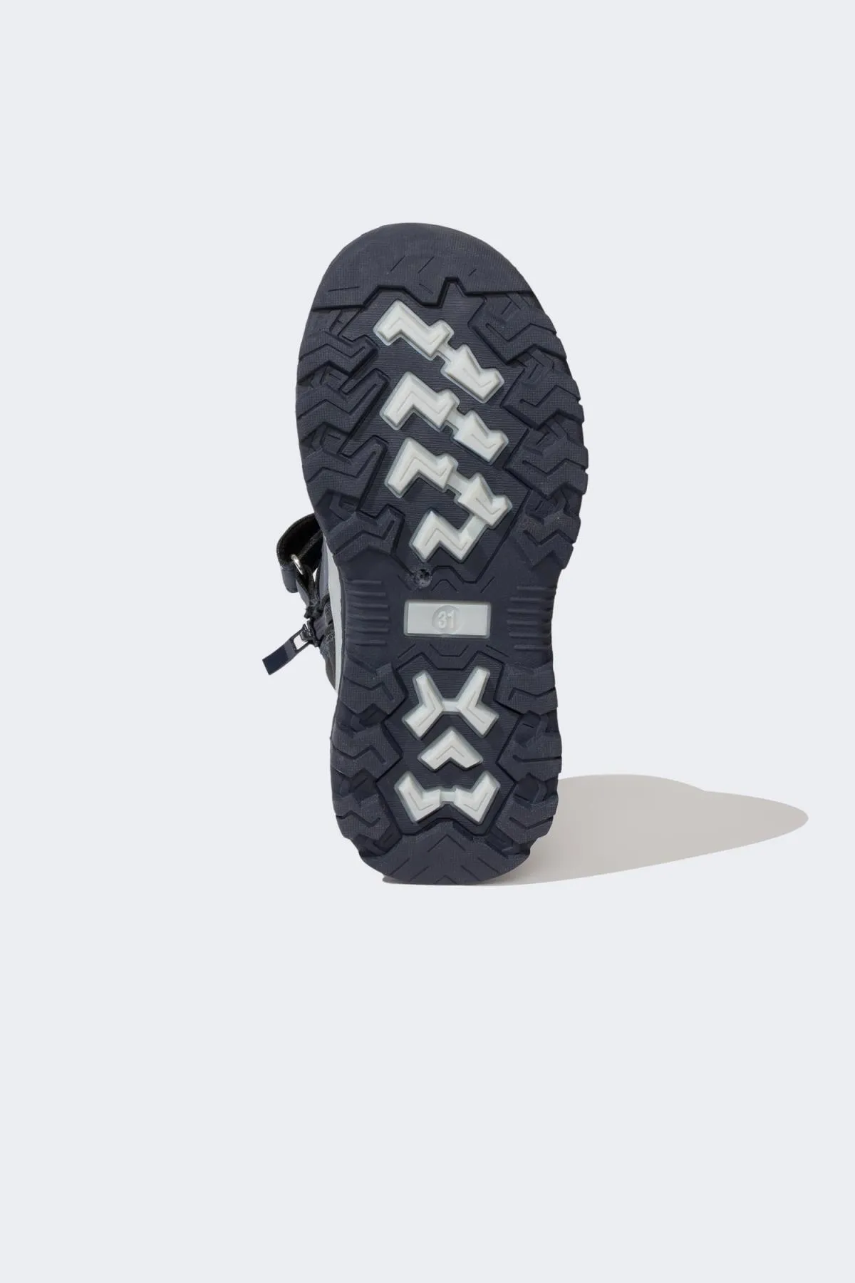 DeFacto  Boy Discovery Channel Kunstlederstiefel mit gezackter Sohle und Klettverschluss