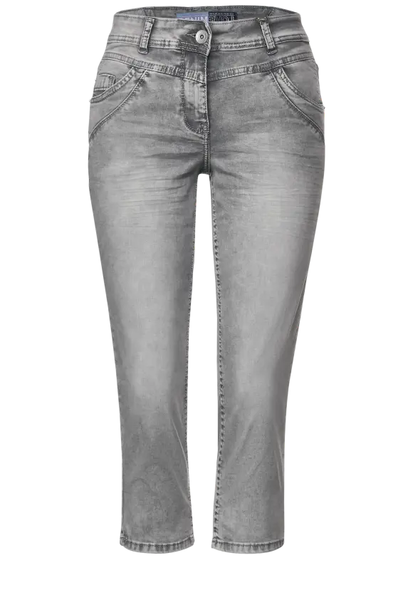 CECIL Loose Fit Jeans in 3/4-Länge