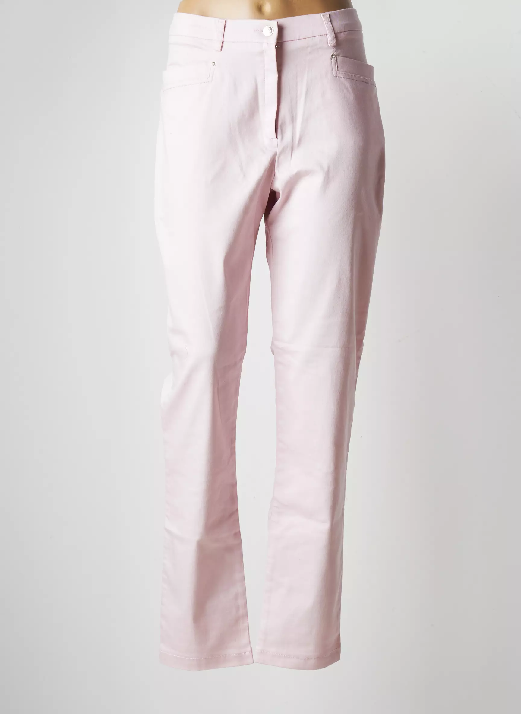 Christine Laure Pantalons Slim Femme couleur rose