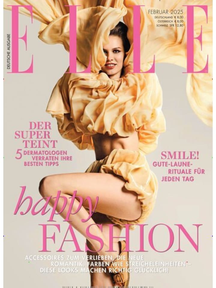 Hubert Burda Media 12 x ELLE Zeitschrift (Gutschein für Jahres Abo) günstig kaufen onesize
