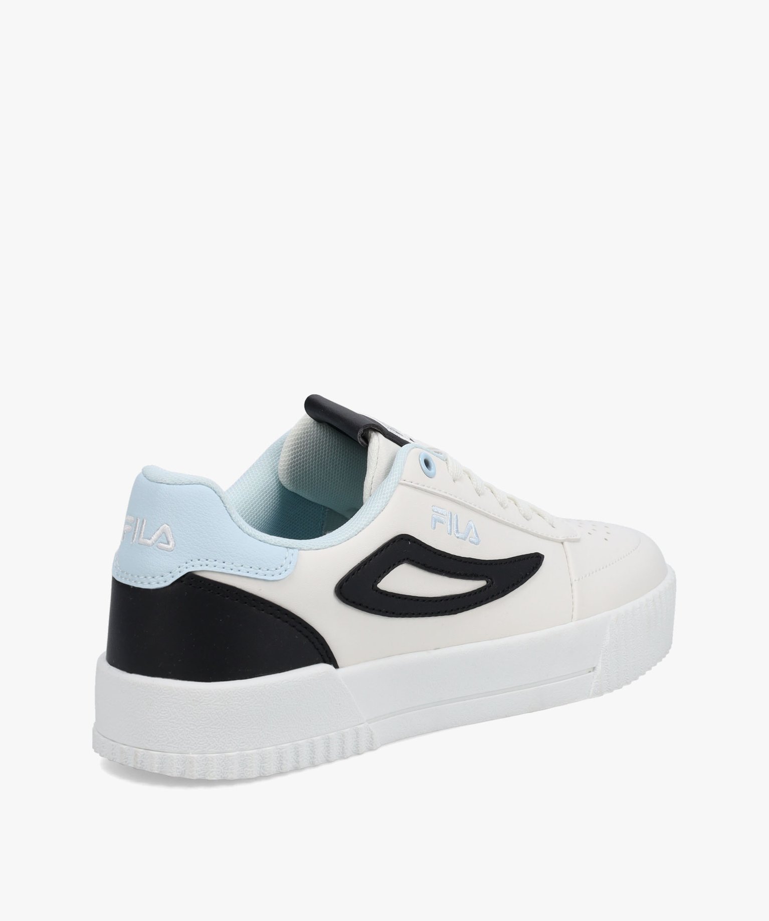 Tennis femme à détails colorés fermeture lacets – Fila ... ecru | GEMO
