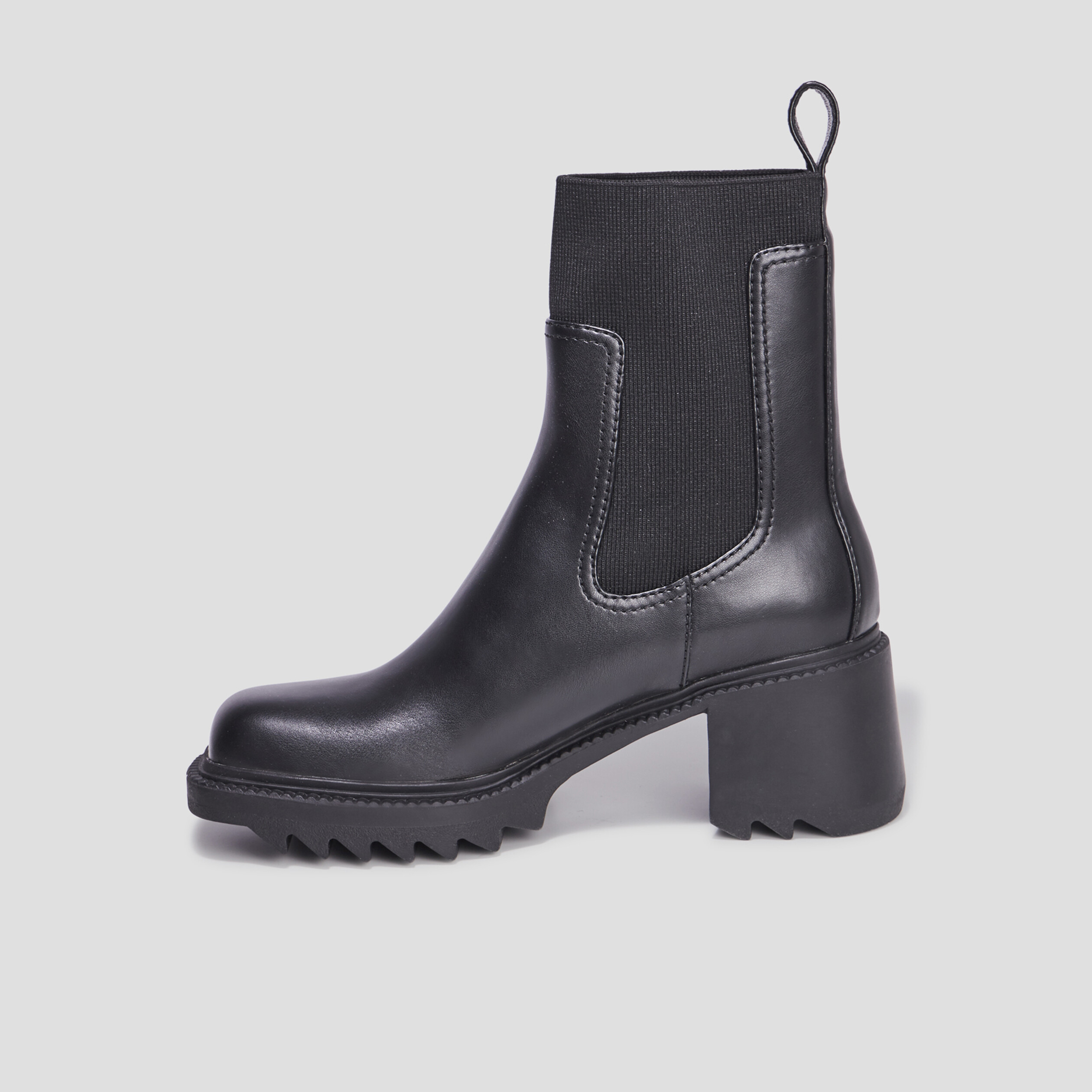 Bottines plateformes et talons noir femme | La Halle