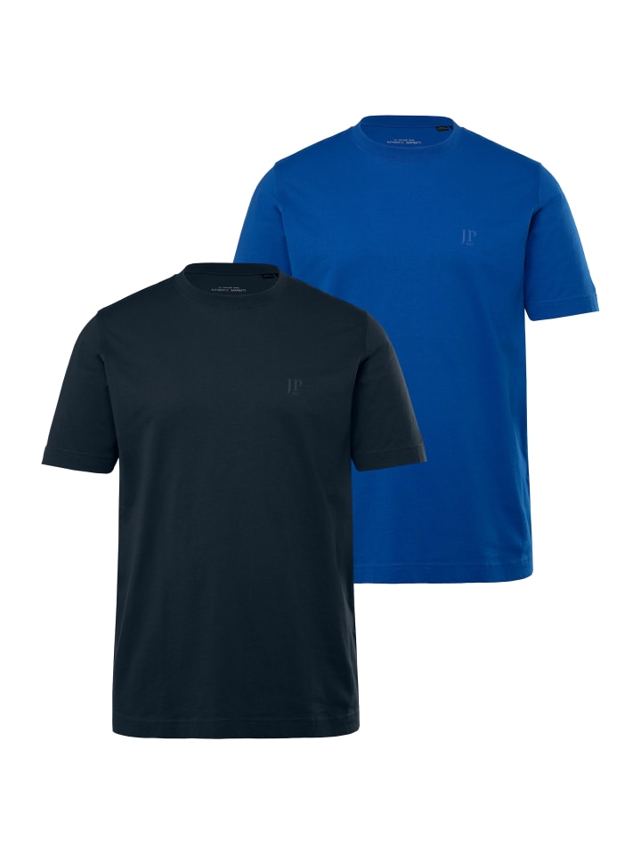 JP1880 Kurzarm T-Shirt in kobaltblau günstig kaufen
