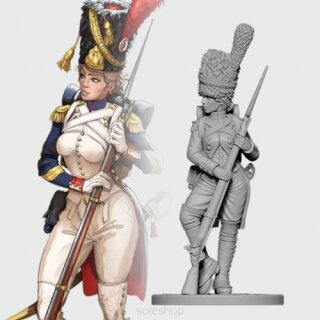 Celine the Old Guard Grenadier (28 mm)