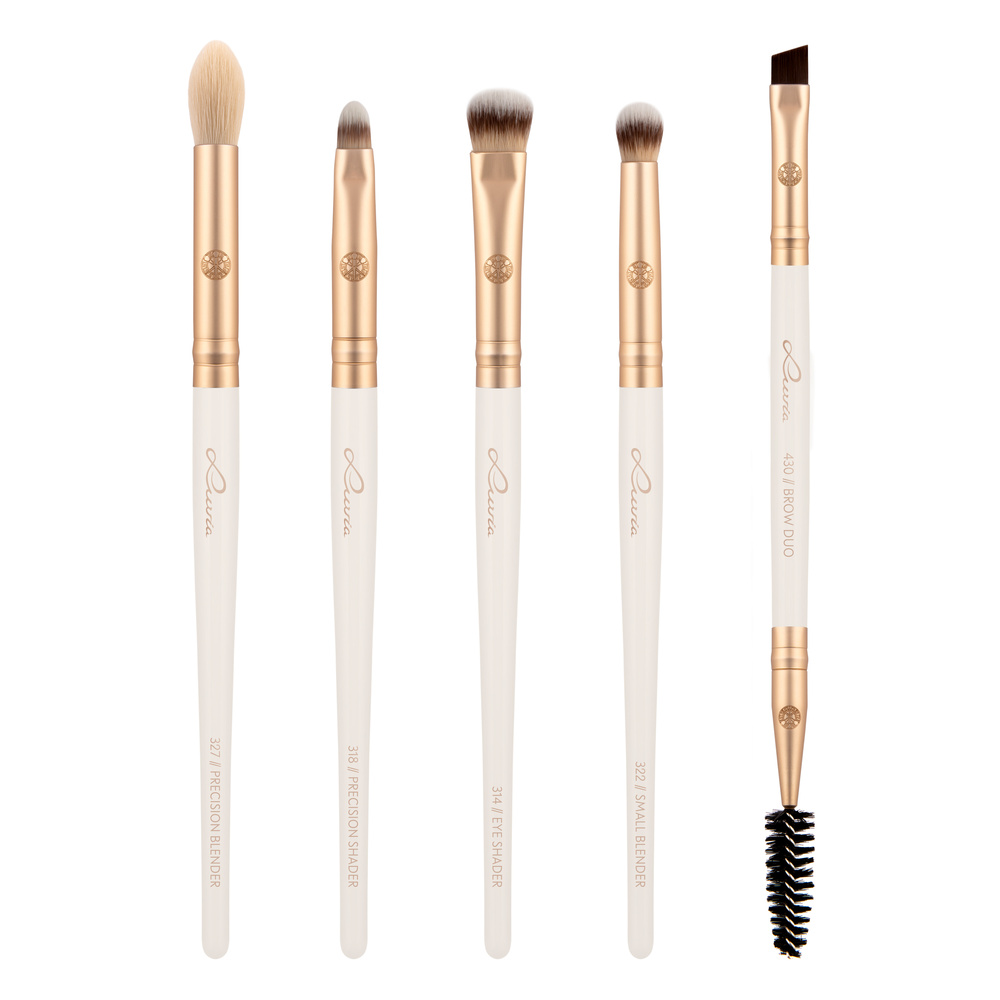 luvia Prime Vegan Champagne Kit de pinceaux de maquillage