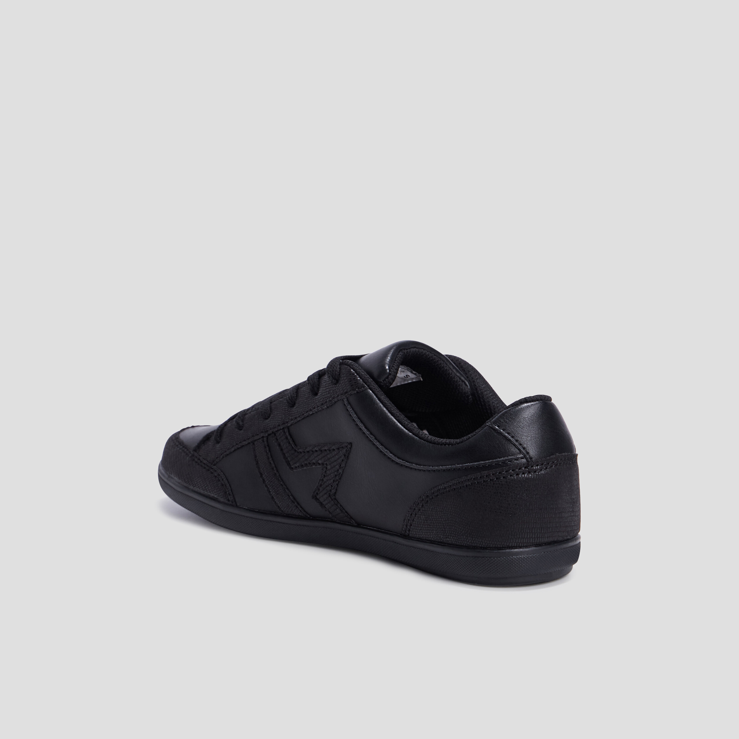 Baskets tennis Creeks noir femme | La Halle