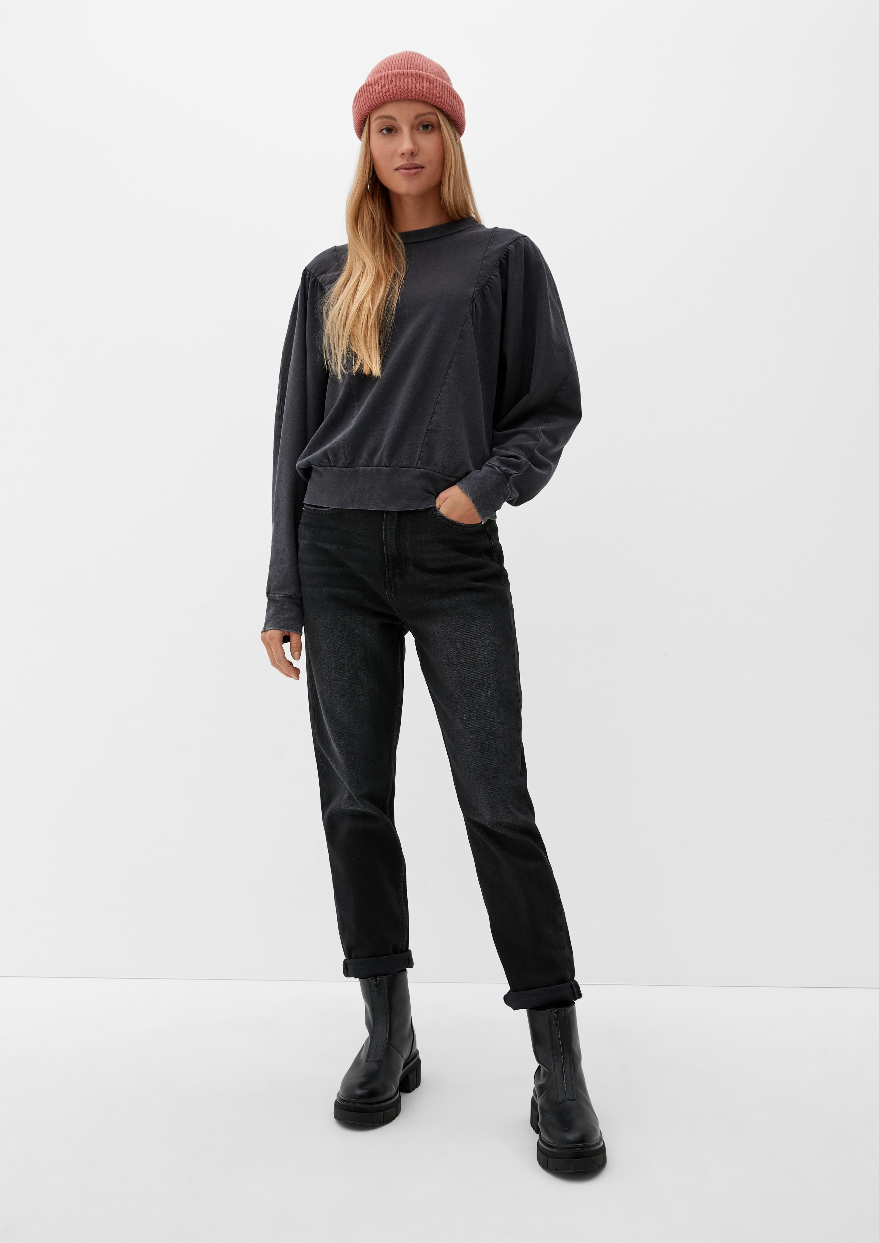 Sweatshirt in melierter Optik  2126092-9999