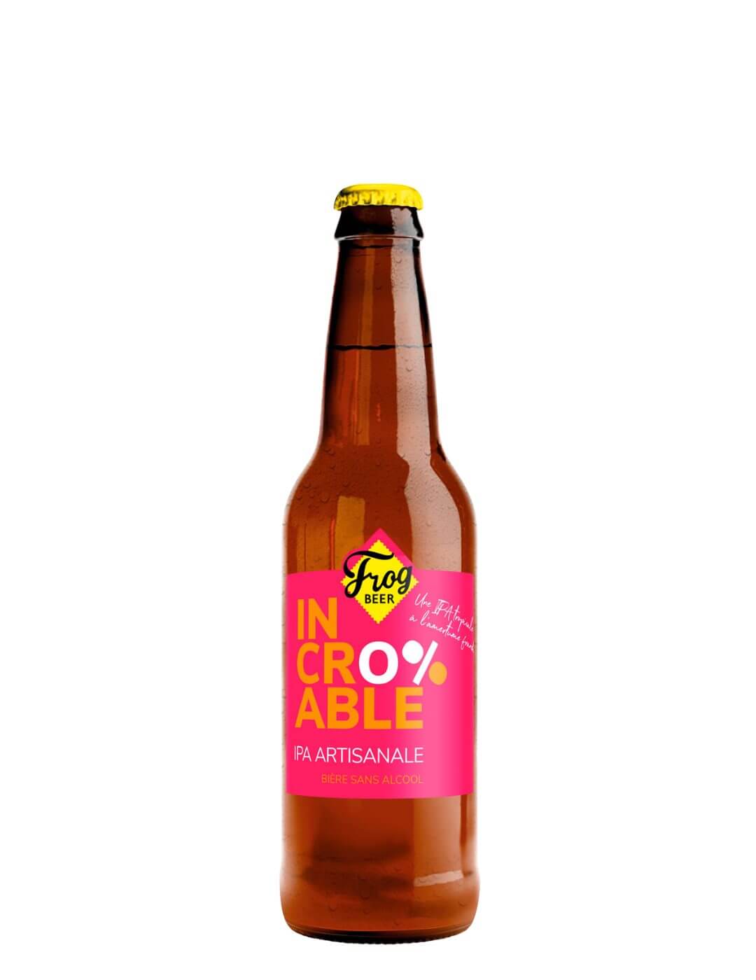 FrogBeer : IPA - Gueule de joie 0.5° |  33 cl