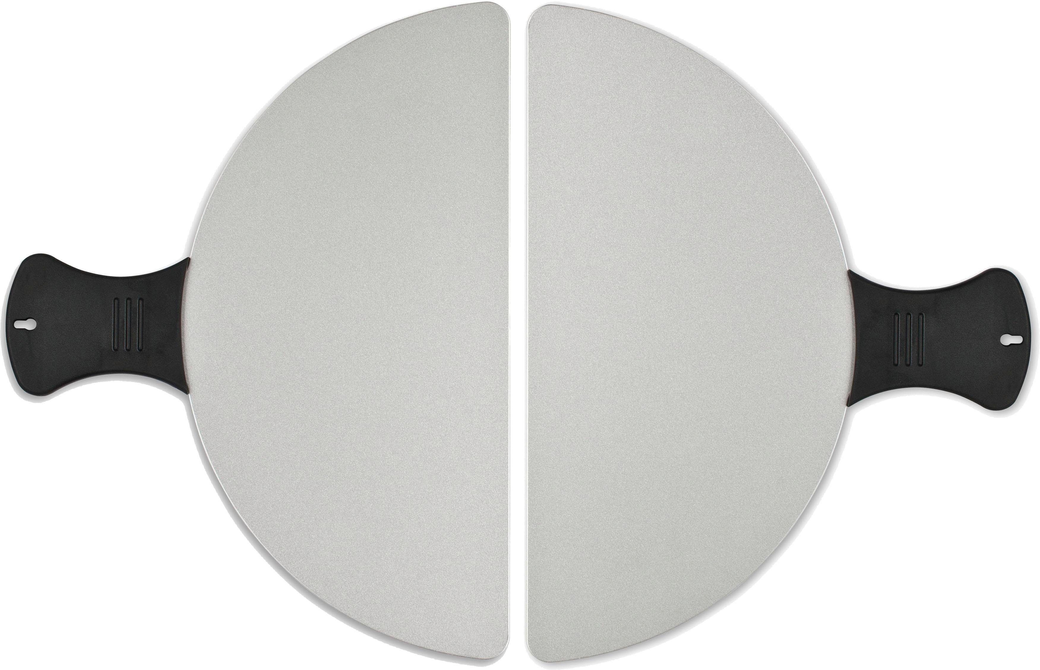 G3Ferrari Pizzaofen Delizia G1000606 silber, bis 400 Grad mit feuerfestem Naturstein