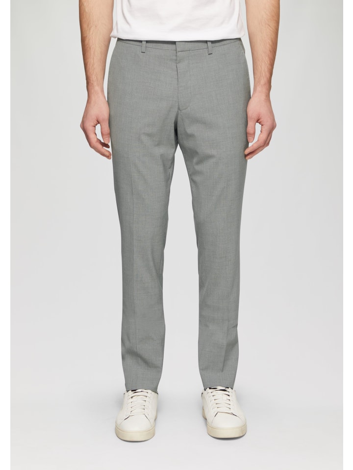 s.Oliver BLACK LABEL Hose lang in Grau günstig kaufen