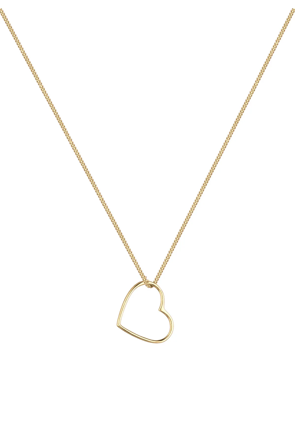 ELLI  Halskette Herz Liebe Filigran Anhänger 925 Sterling Silber
