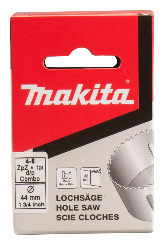 Makita pribor P-35019 Pila za rupe 44 mm HSS Bimetal Bijela