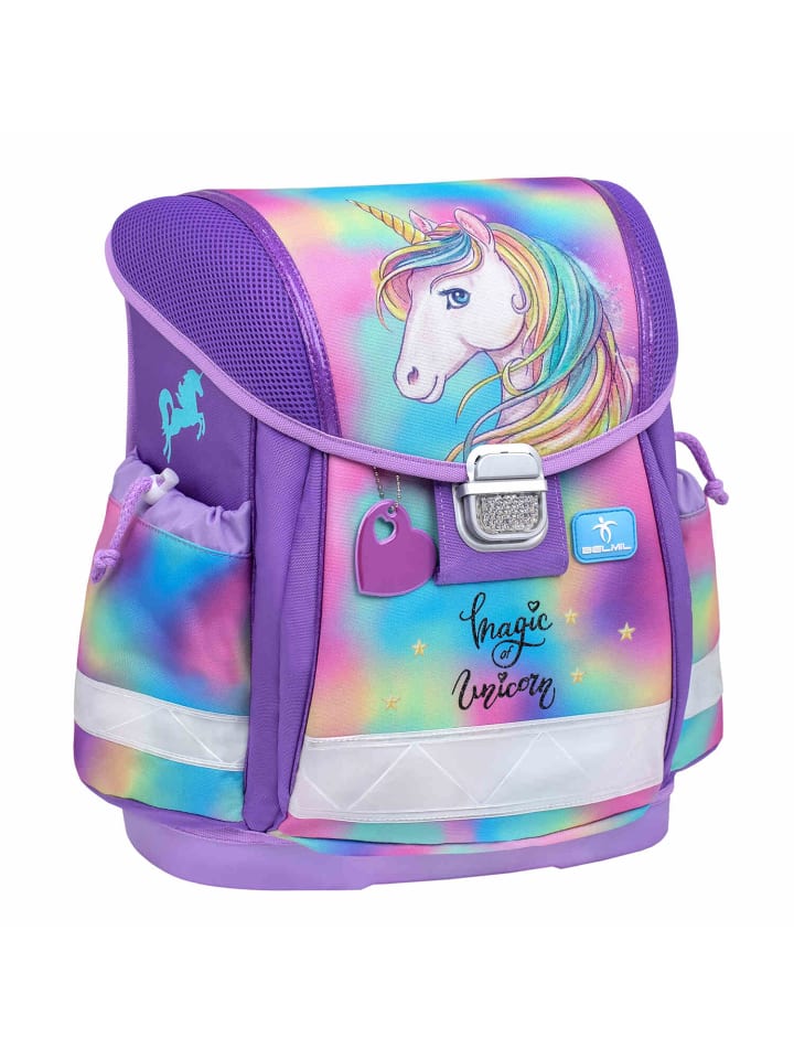 Belmil Classy Rainbow Color Schulranzen Set 4 tlg günstig kaufen onesize
