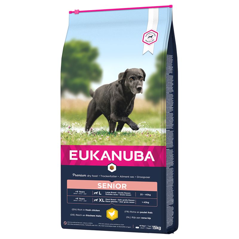 Eukanuba Caring Senior Large Breed Huhn zu TOP-Preisen | bitiba %