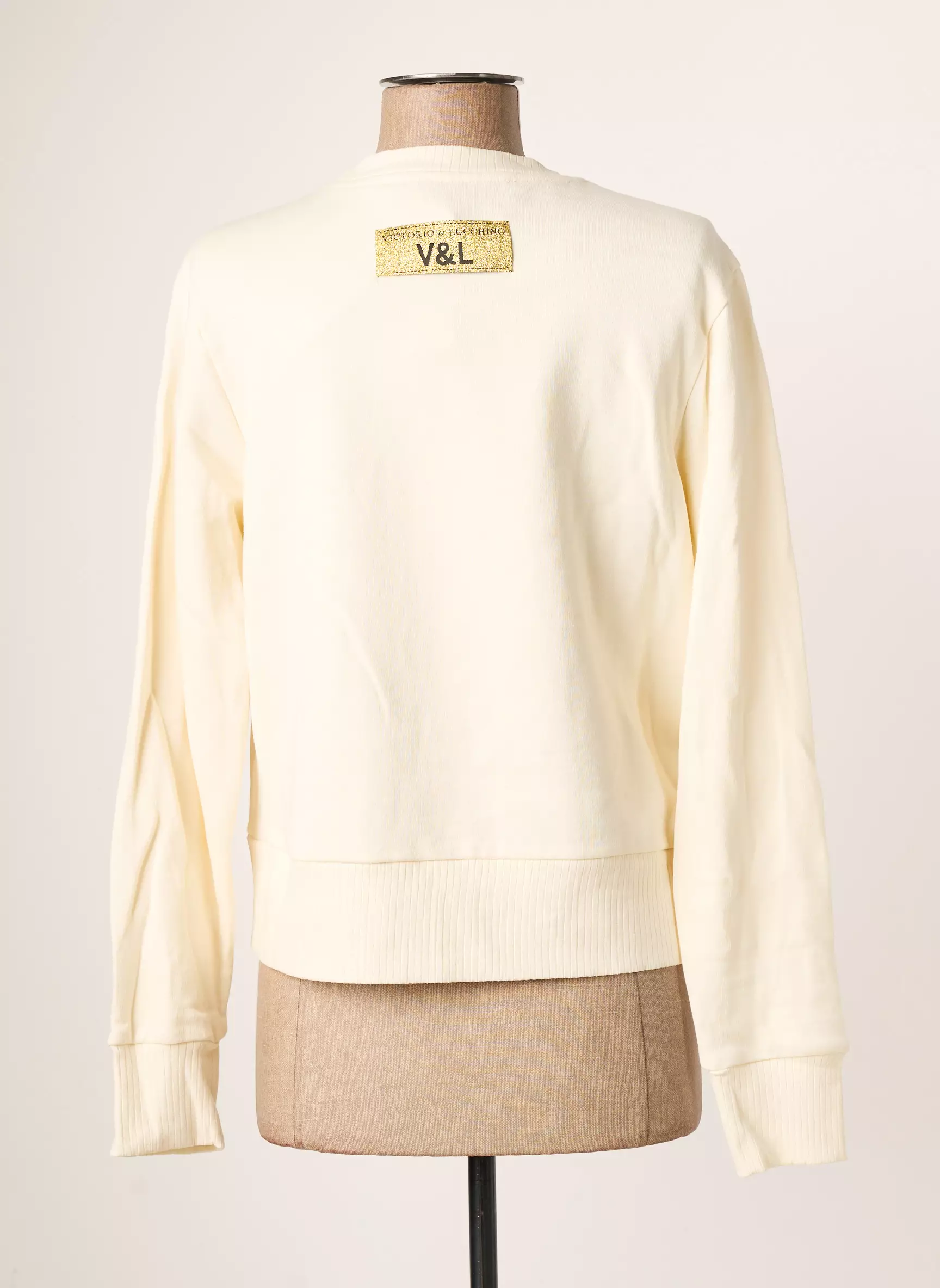 Victorio   Lucchino Sweats Femme couleur beige