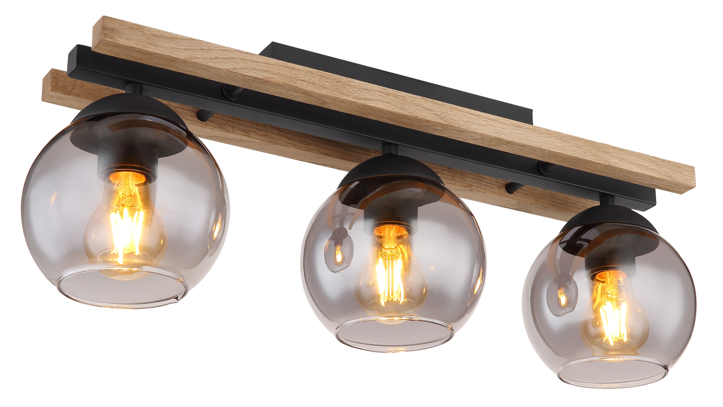 GloboLED-Deckenleuchte 3flg