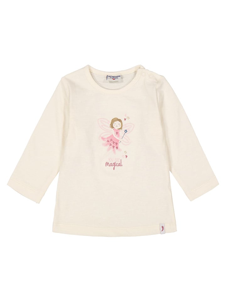 Salt and Pepper Longsleeve in Creme günstig kaufen