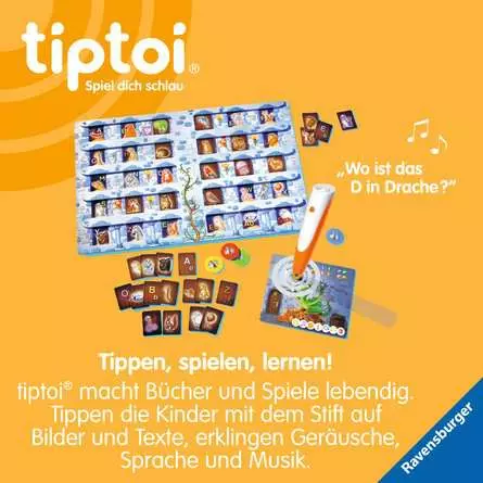 tiptoi® Schatzsuche in der Buchstaben-Burg - Lernspiel ab 4 Jahren