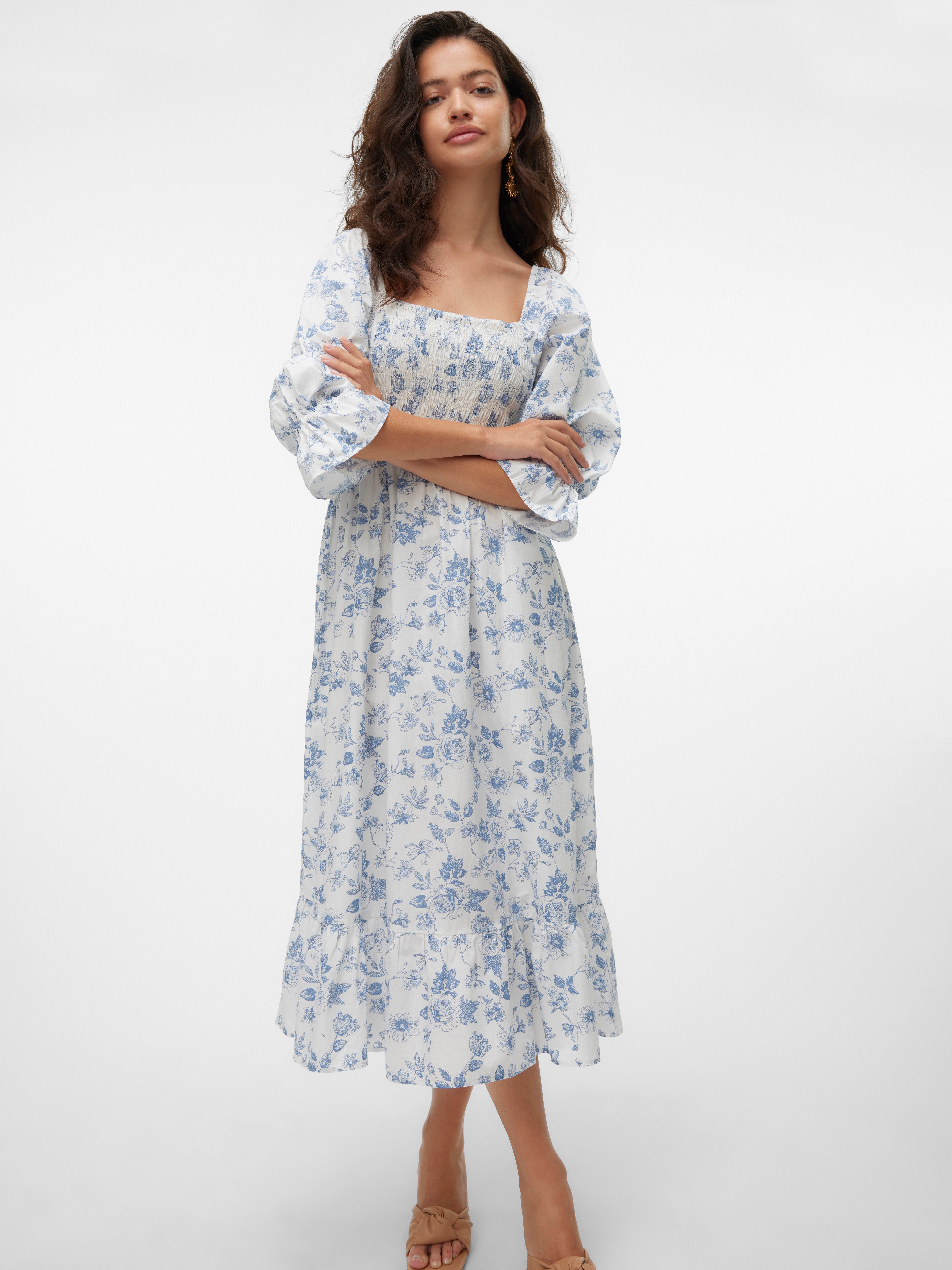 VMNOMIA Langes Kleid
