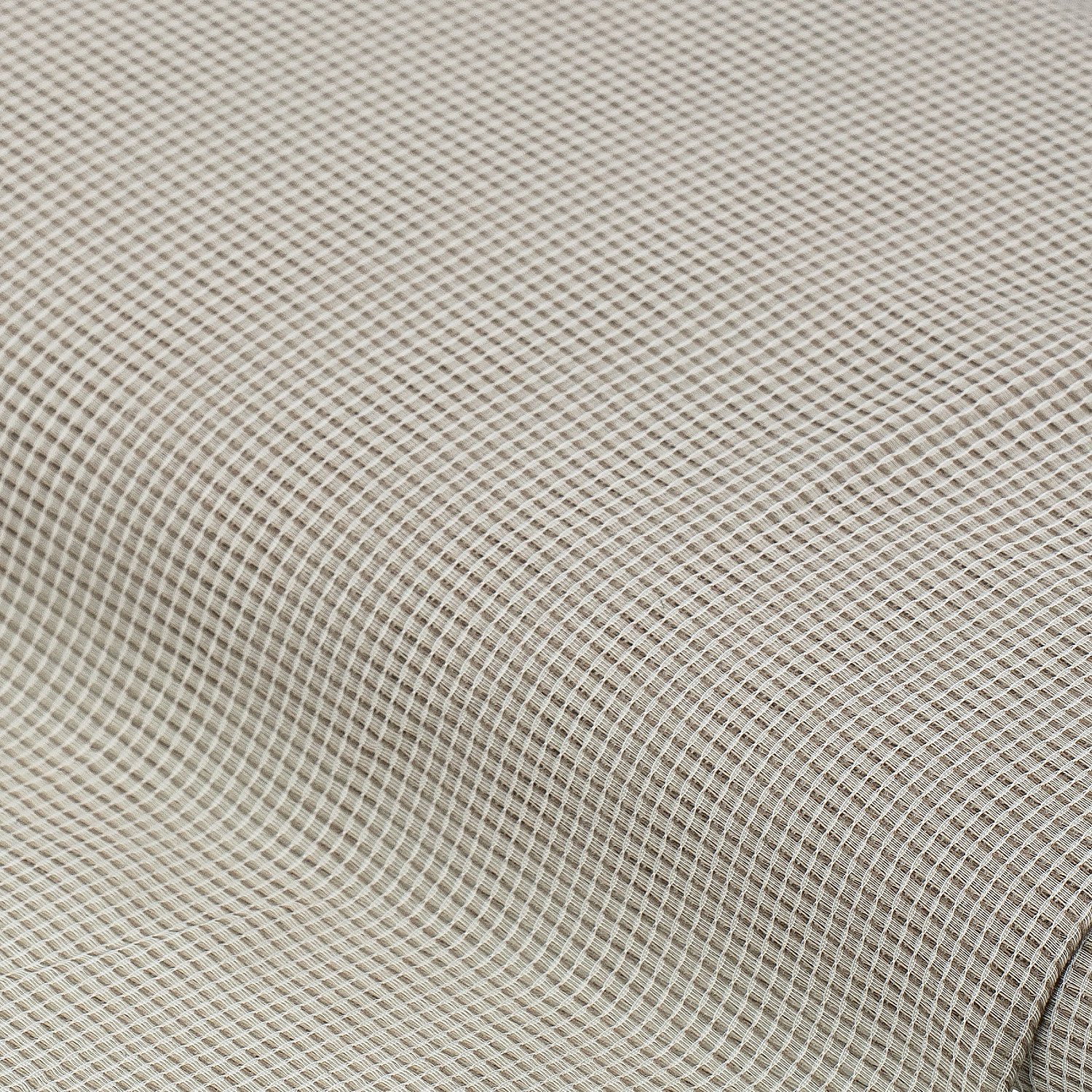 Gardinenstoff, transparent, greige