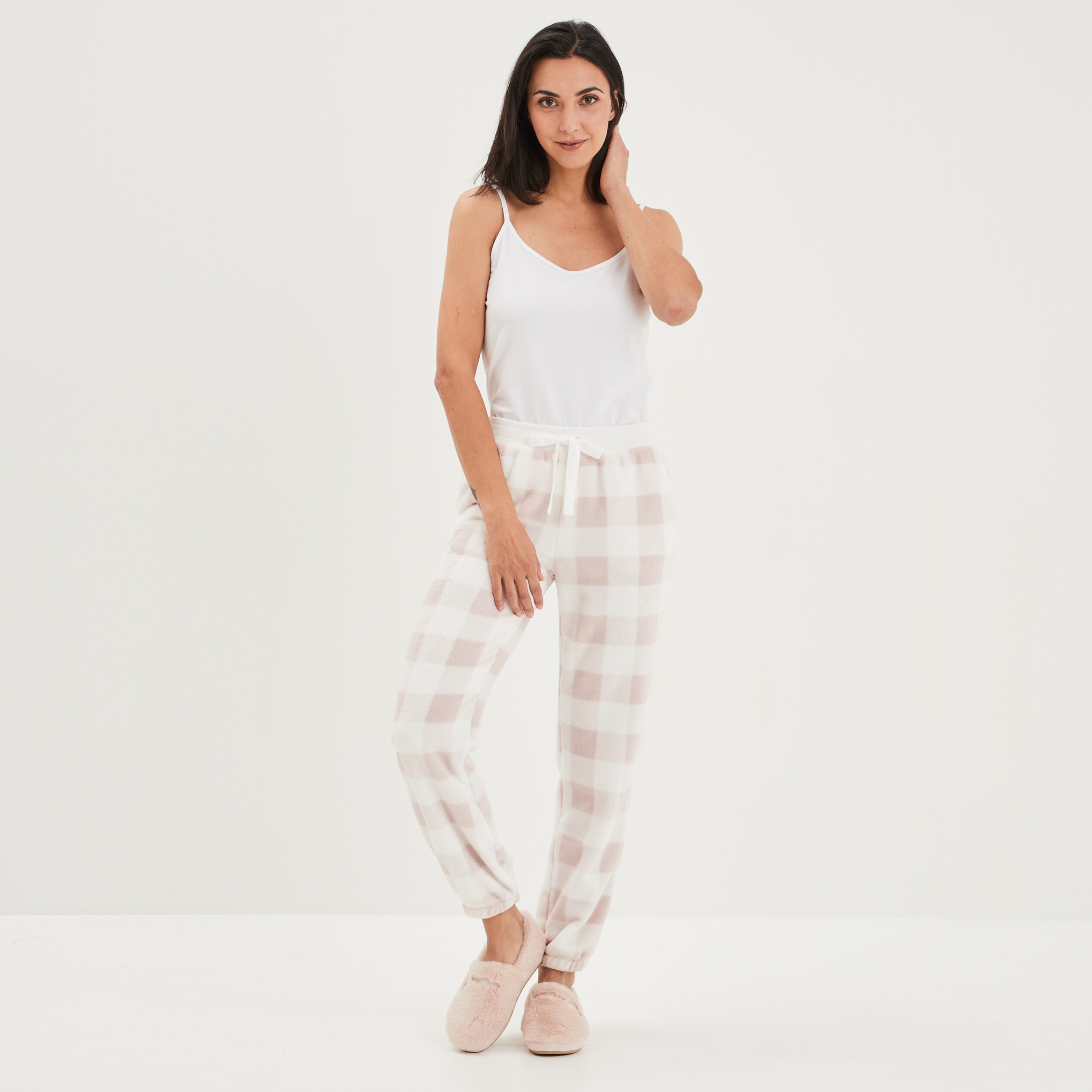 Pantalon de pyjama rose femme | La Halle