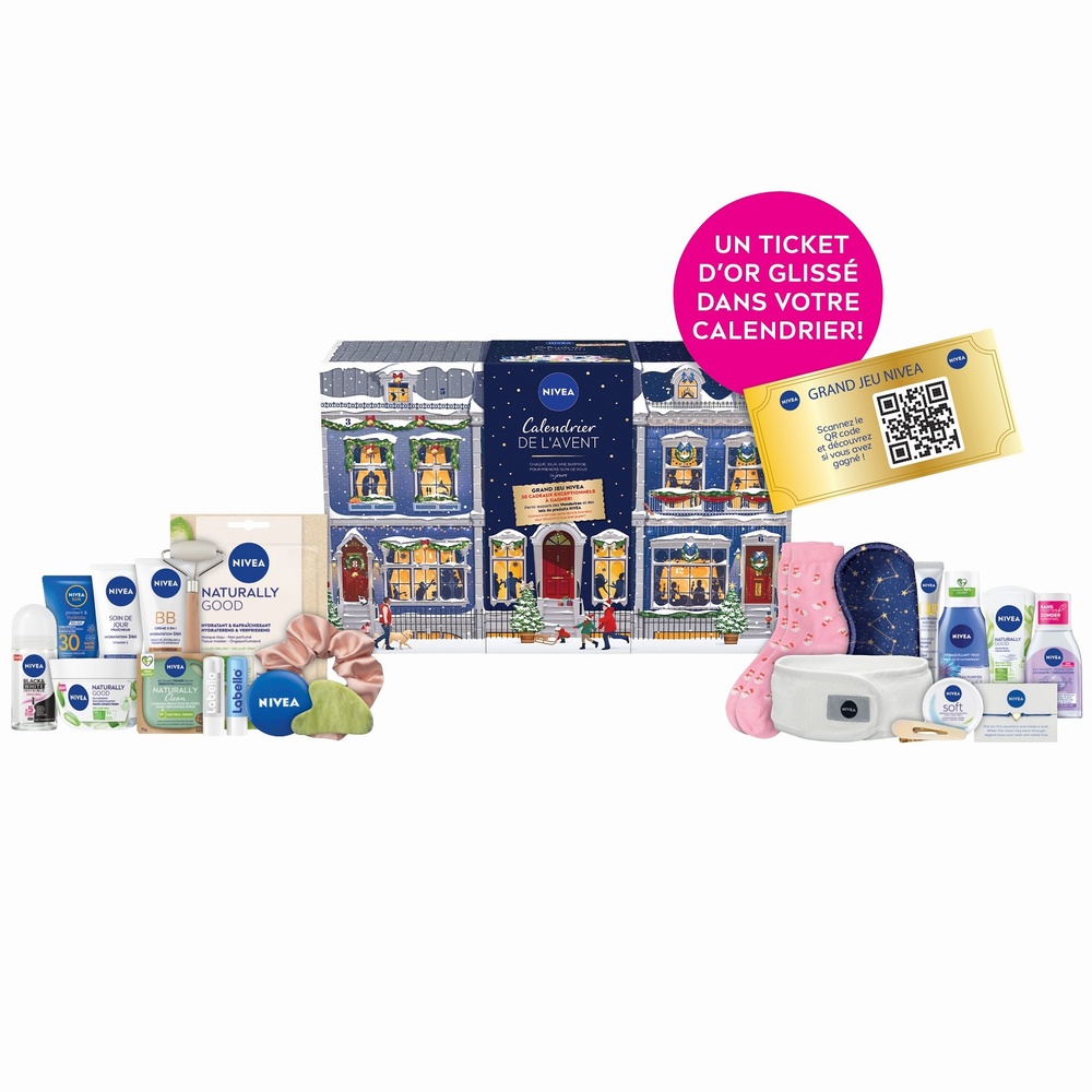nivea Calendrier de l'Avent Coffret 24 surprises soin