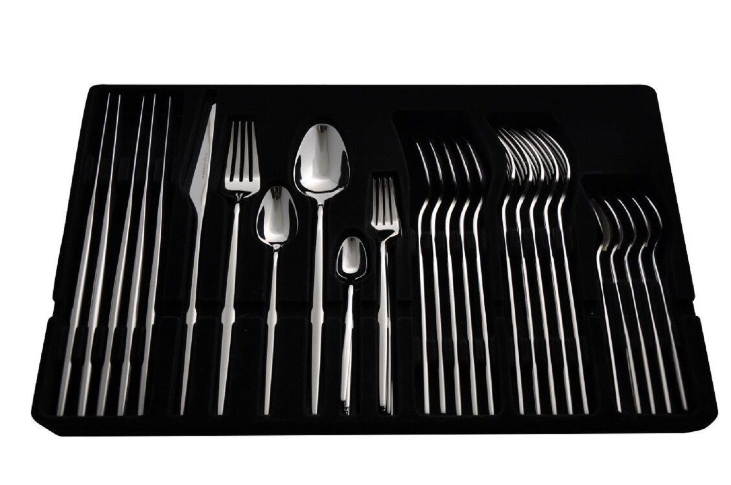 ZELLERFELD Besteck-Set Besteckset 36 teilig für 6 Personen Edelstahl 18/10 Silber Mehrzweck