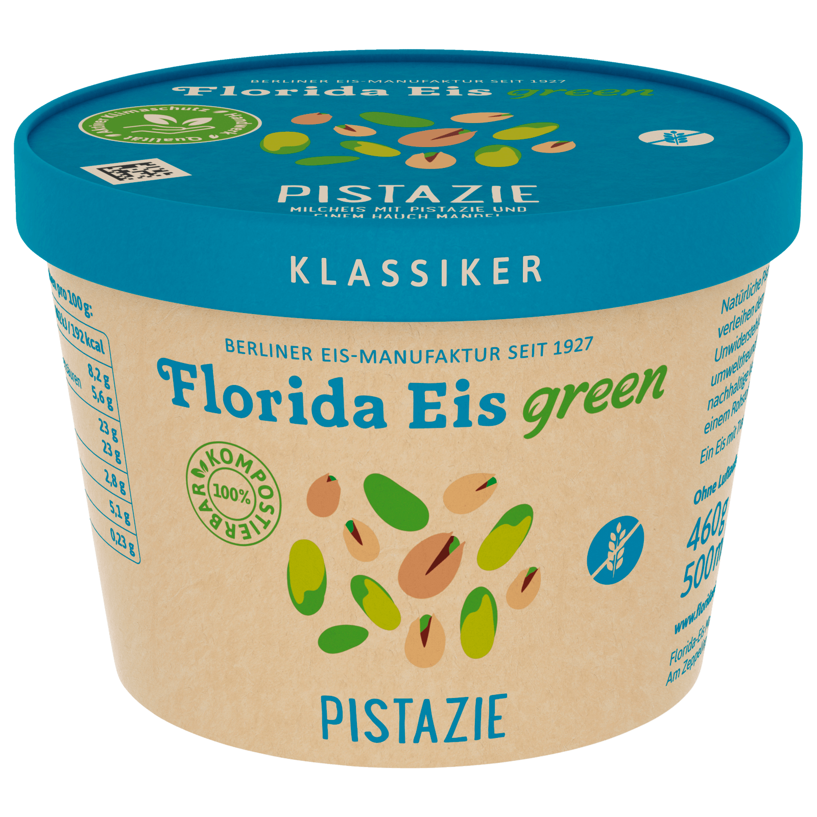 Florida Eis green Pistazie 500ml