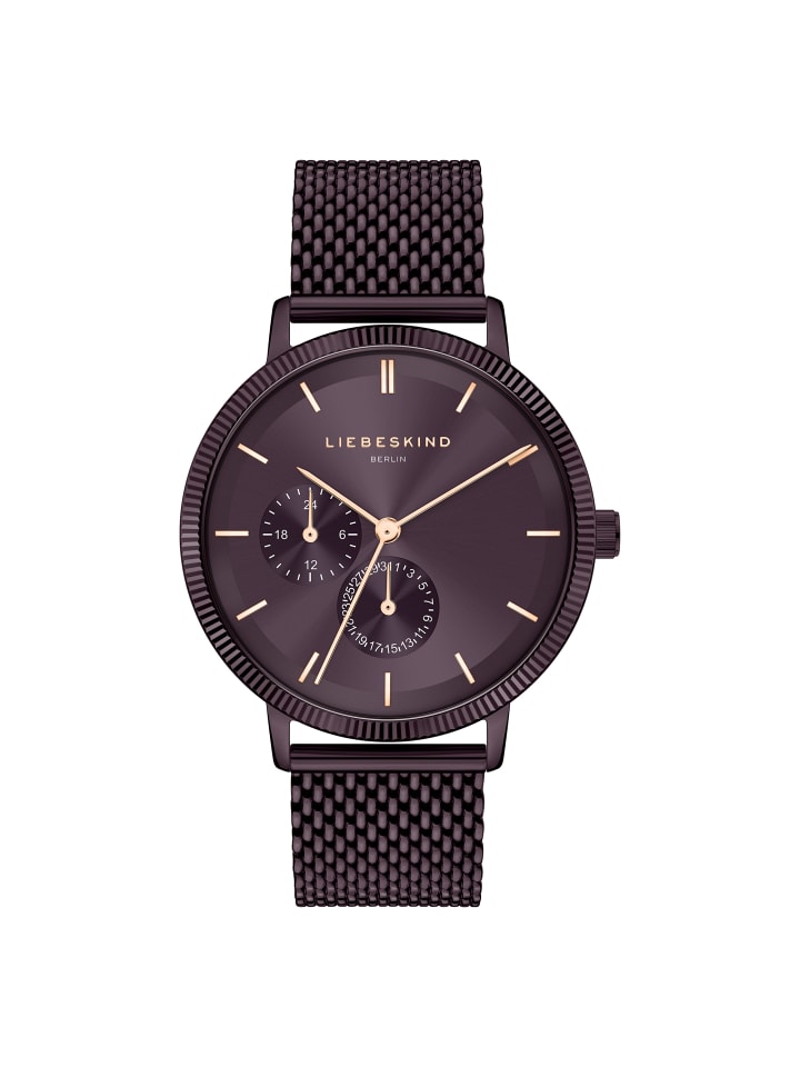 LIEBESKIND BERLIN Armbanduhr in lila günstig kaufen onesize