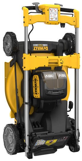 Cortacésped inalámbrico DeWalt DCMWSP156N-XJ de 53 cm, autopropulsado, sin escobillas, 2 x 18 V (baterías y cargador no incluidos).