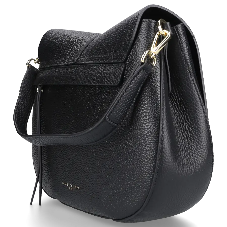 Gianni Chiarini - Handtasche HELENA ROUND Kalbsleder - schwarz