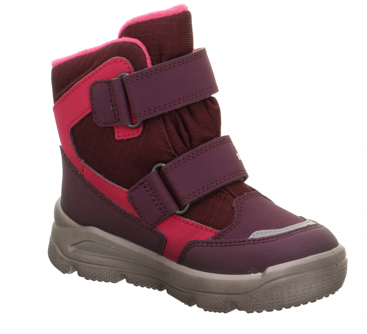 MARS - Rot/Pink Boots mit Klettverschluss
