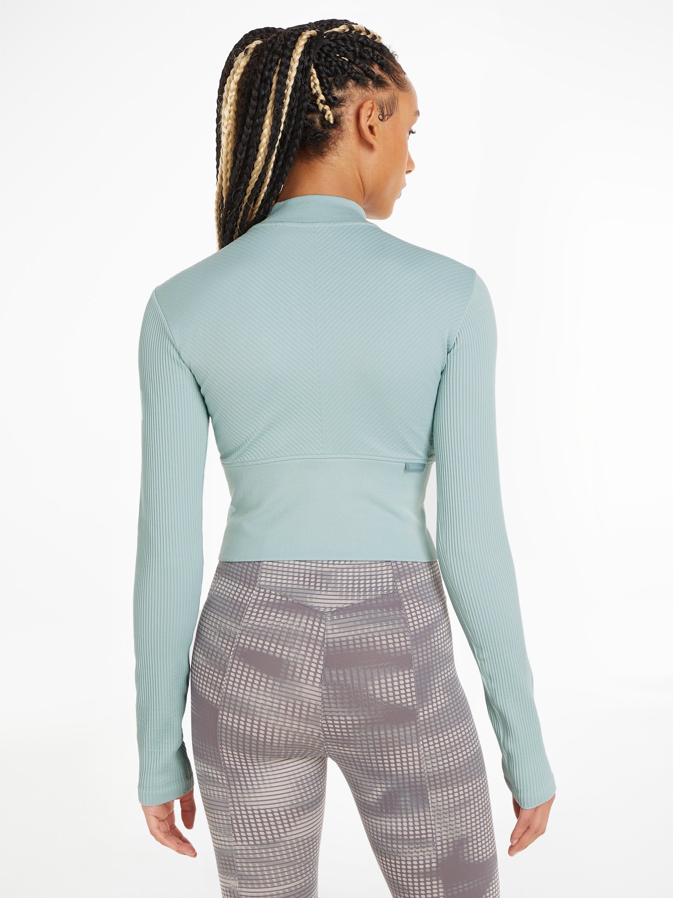 Calvin Klein Sport Stehkragenpullover WO - Seamless Full Zip Jacket