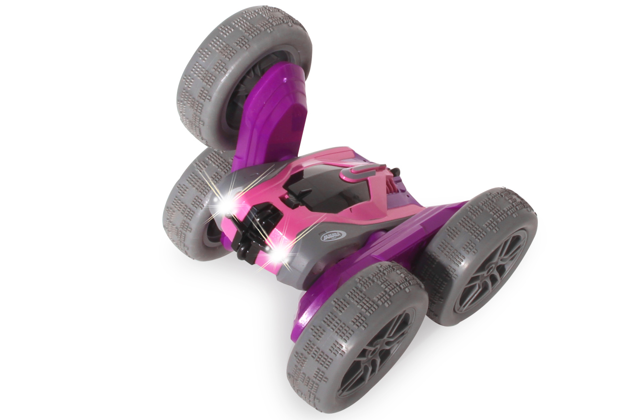 Jamara e.K. JAMARA-410175-SpinX Stuntcar lila-rosa 2,4GHz