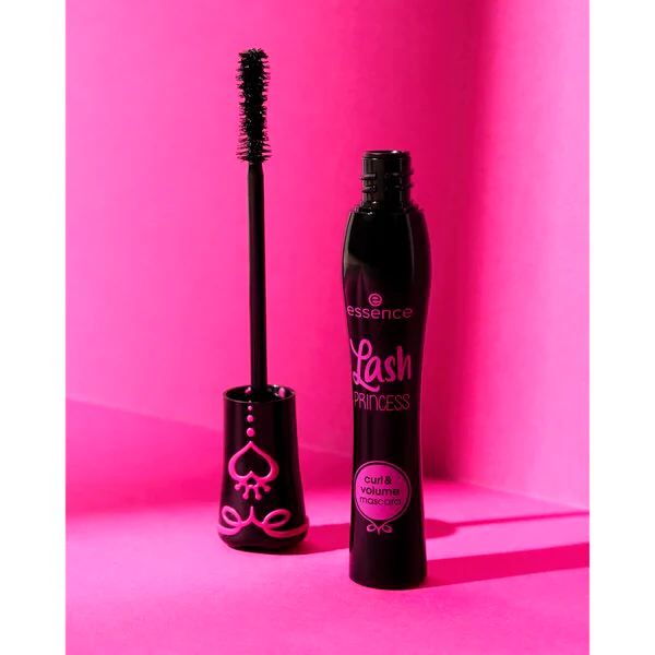 Maskara za volumen in ukrivljenost trepalnic Essence Lash Princess črna 12 ml