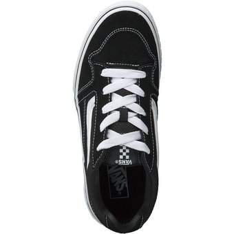 Vans YT Caldrone Sneaker in schwarz
