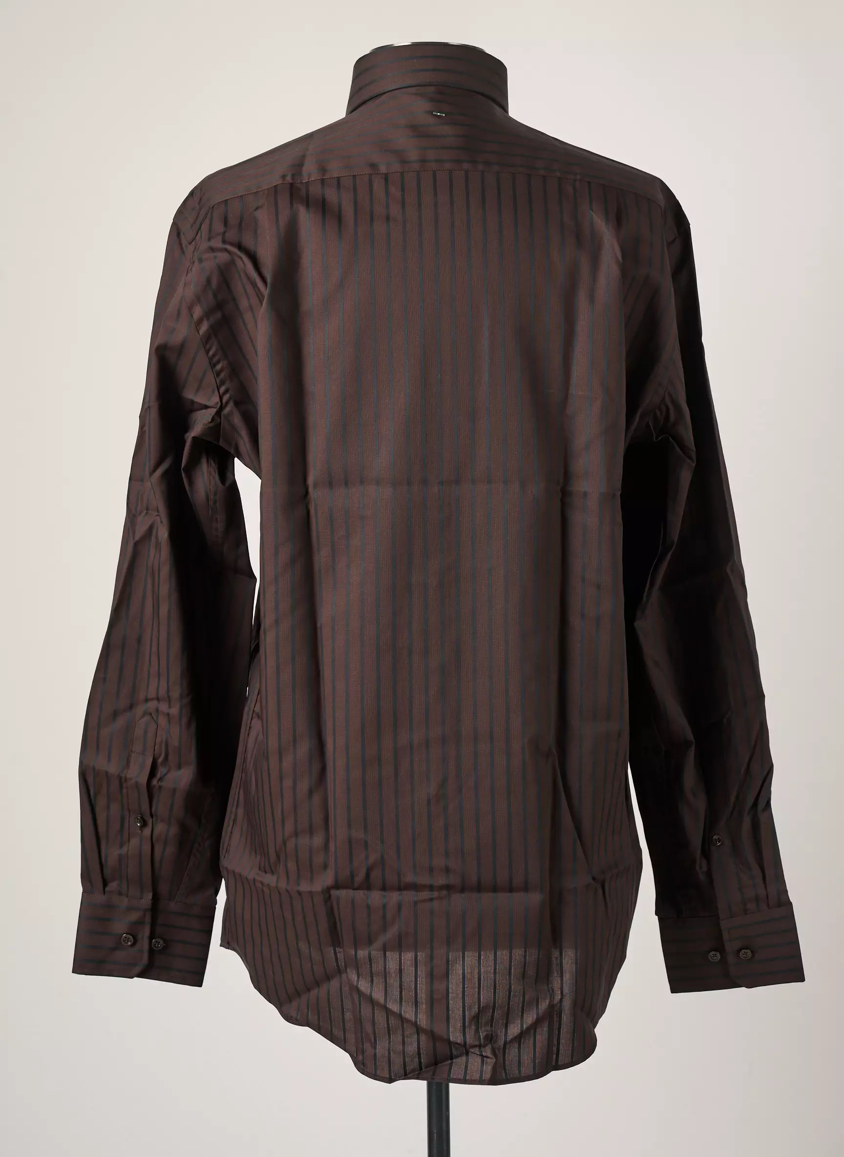 Seiden Sticker Manches Longues Homme couleur marron