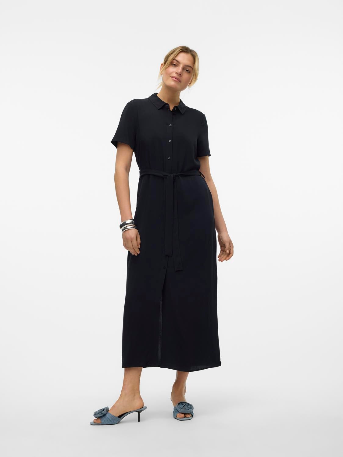 VMEASY Langes Kleid