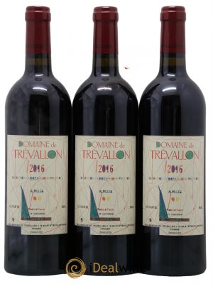 Coteaux d'Aix-en-Provence Trévallon (Domaine de) Eloi Dürrbach  2016 - Lot de 3 Bouteilles