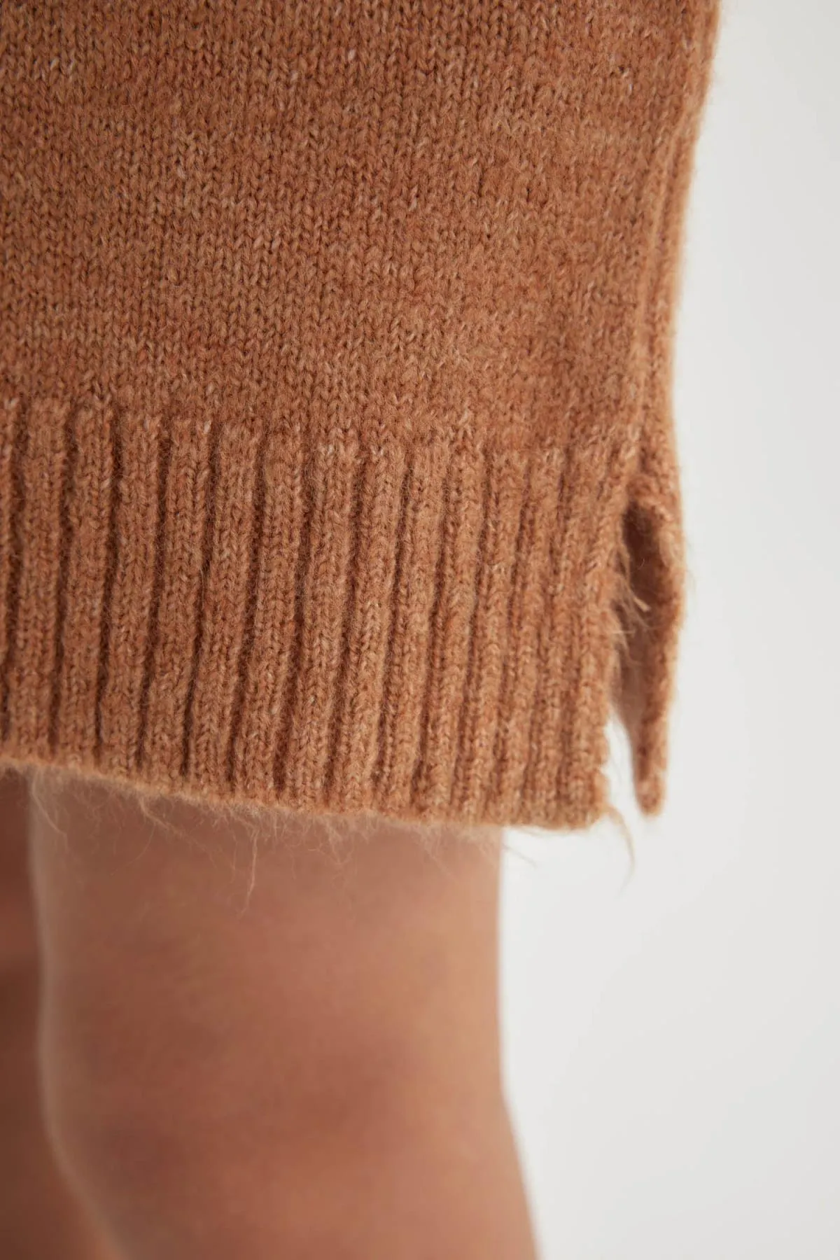 DeFacto  Langarm-Strickkleid mit Rollkragen für Mädchen