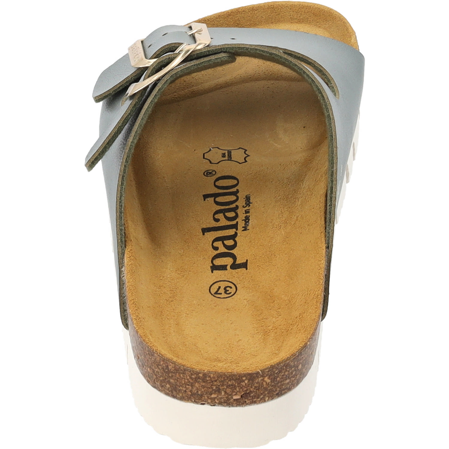 Palado Korfu PL Metallic, Pantoletten, Damen, Olive