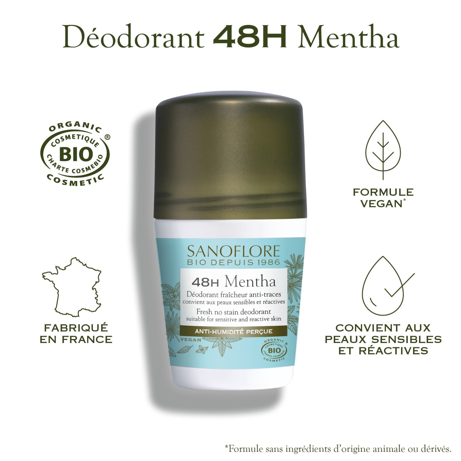Certyfikowany organiczny dezodorant Sanoflore
