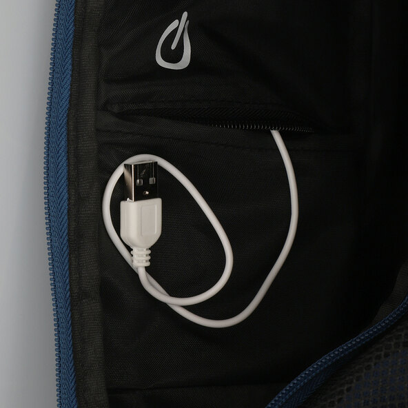 Fahrrad-Rucksack mit Blinkfunktion