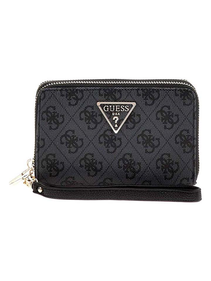Guess Geldbörse in Schwarz - (B)15 x (H)10 x (T)4 cm günstig kaufen onesize