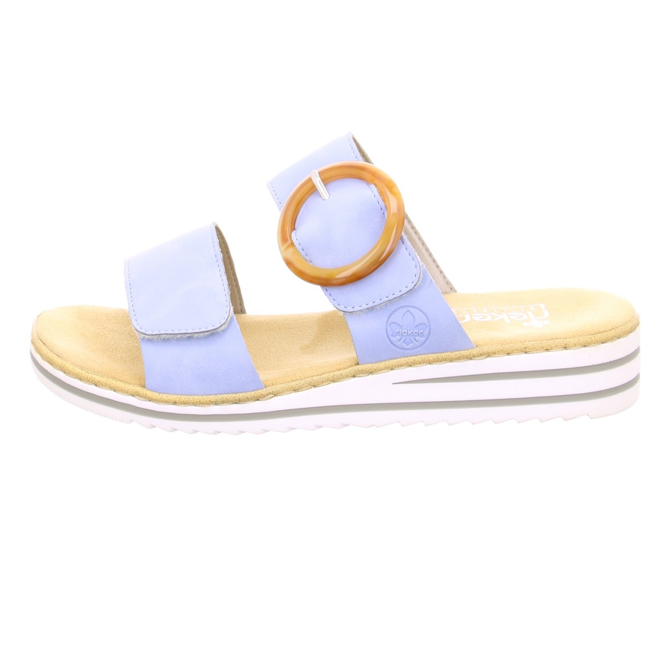 RIEKER Klassische Sandalen blau dollaro