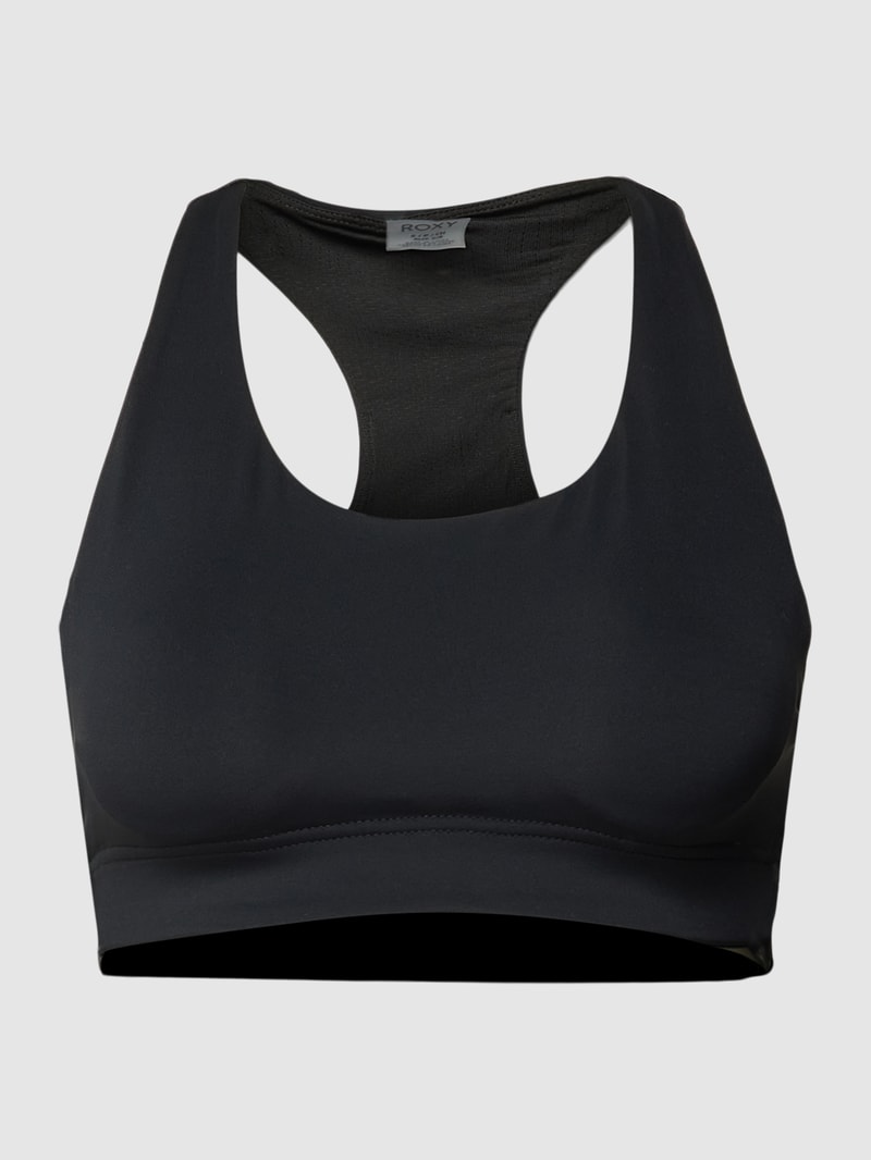 Bralette mit U-Ausschnitt Modell 'BOLD MOVES' in schwarz