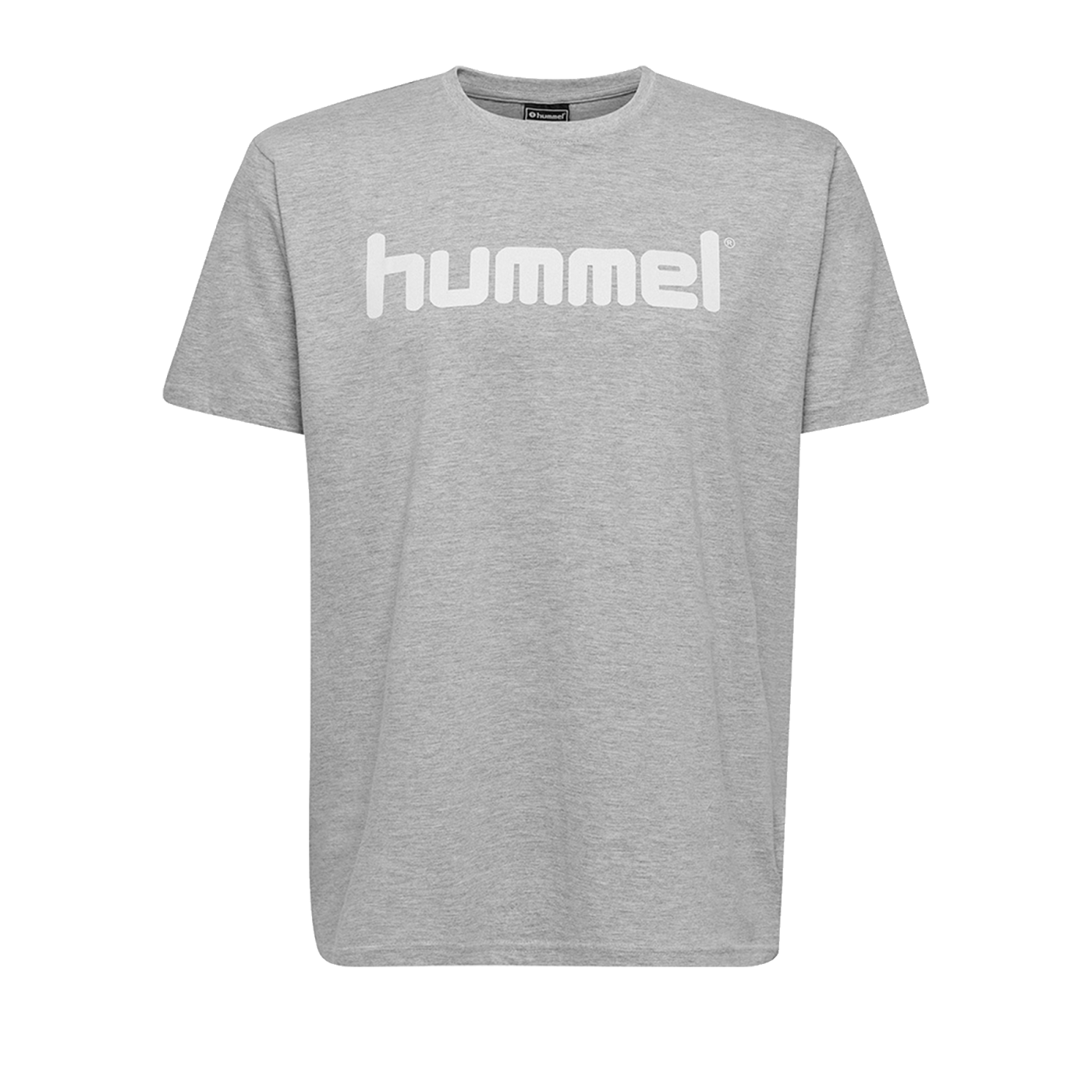 Hummel Cotton T-Shirt Logo Grau F2006